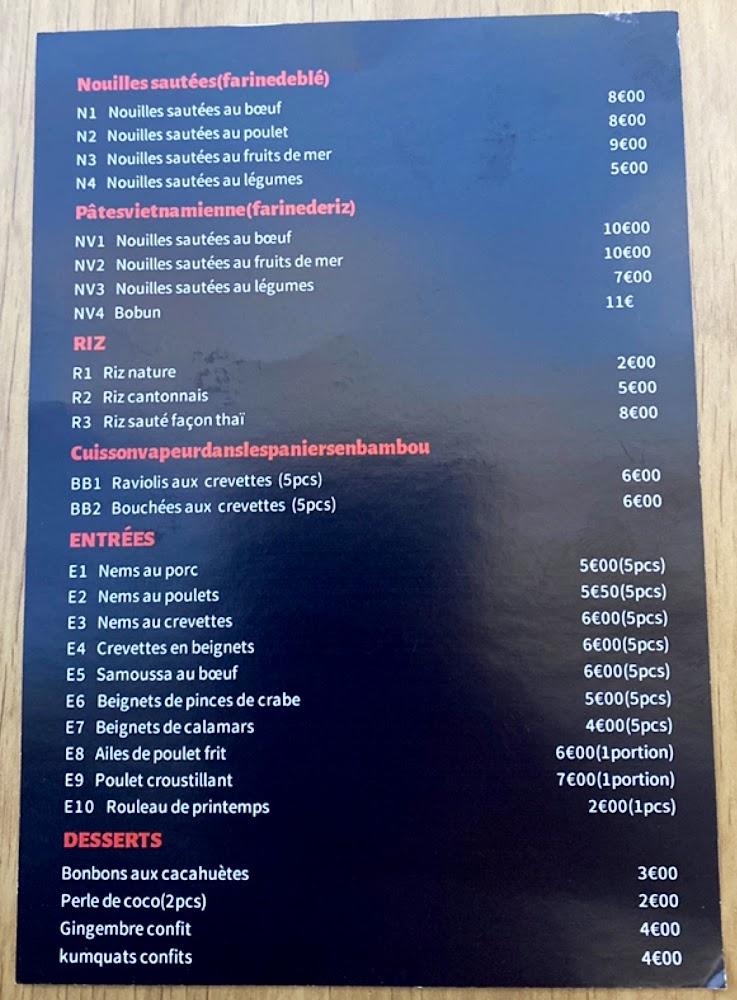 Etoile - Menu Image 4